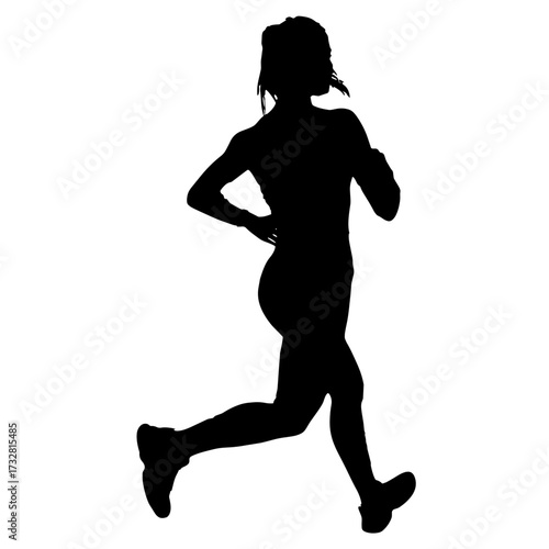 Chica corriendo