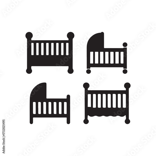 Baby rattle toy vector icons in bright colors, perfect for nursery products, baby shower invitations, kids’ designs, baby toy branding, and parenting graphics.