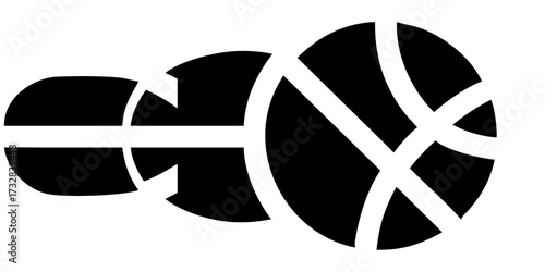 Black and white Celtic knot tattoo illustration design icon vector art