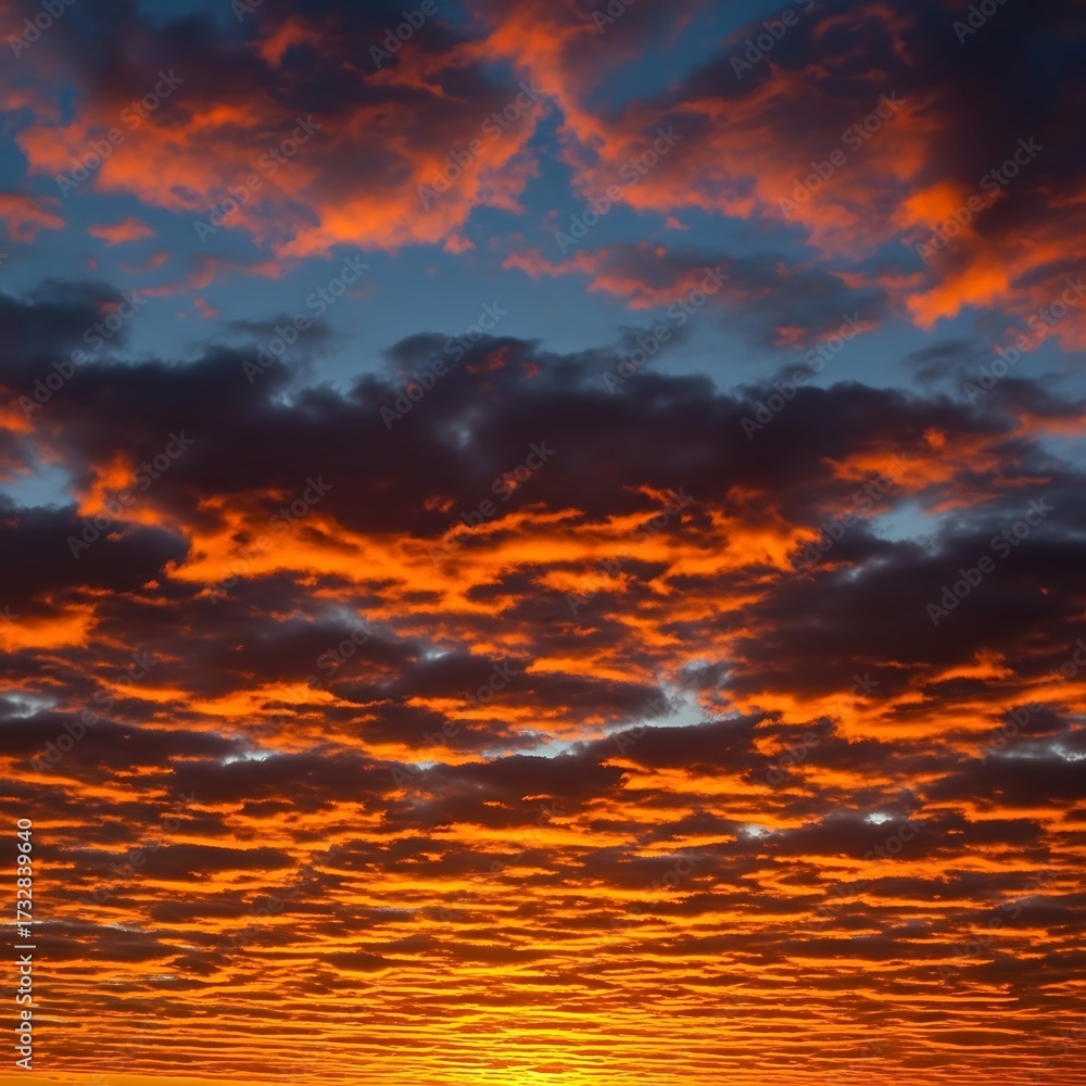 Obraz premium Stunning Sunset Sky.