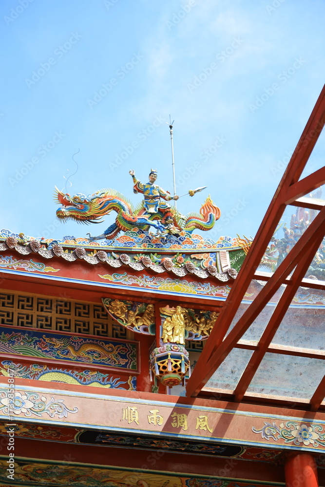 Fototapeta premium old daxi temple, taiwan