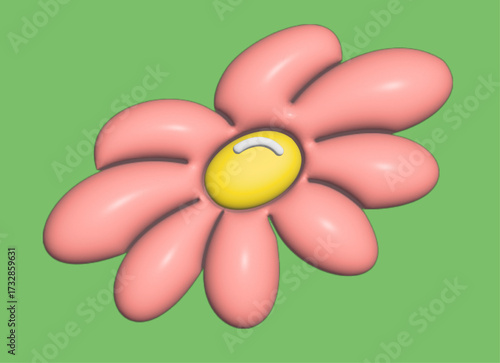 3D flower,flower illustration,