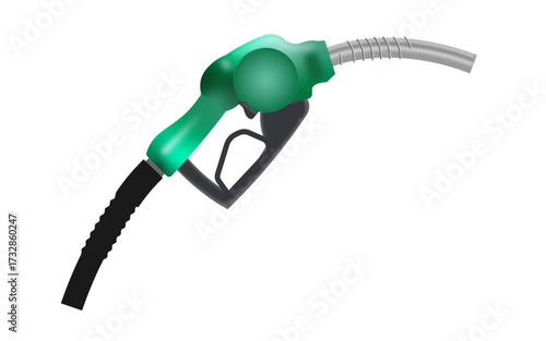 Automatic Fuel Nozzle with Hook, Gas Pump Handle Fuel Nozzle, Gas pump Images, Gas Pump Nozzle Stock Photo