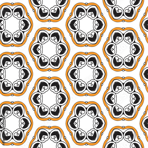 seamless pattern vector geometric design wallpaper backdrop paper decor fabric