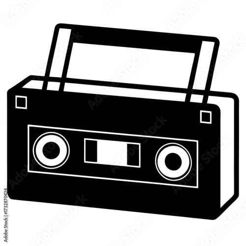 retro portable radio