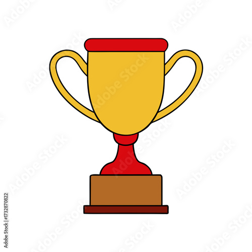 gold trophy cup