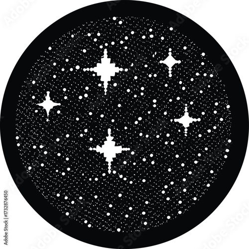 Abstract swirl of radiant light emanating from a central point isolated on transparent background