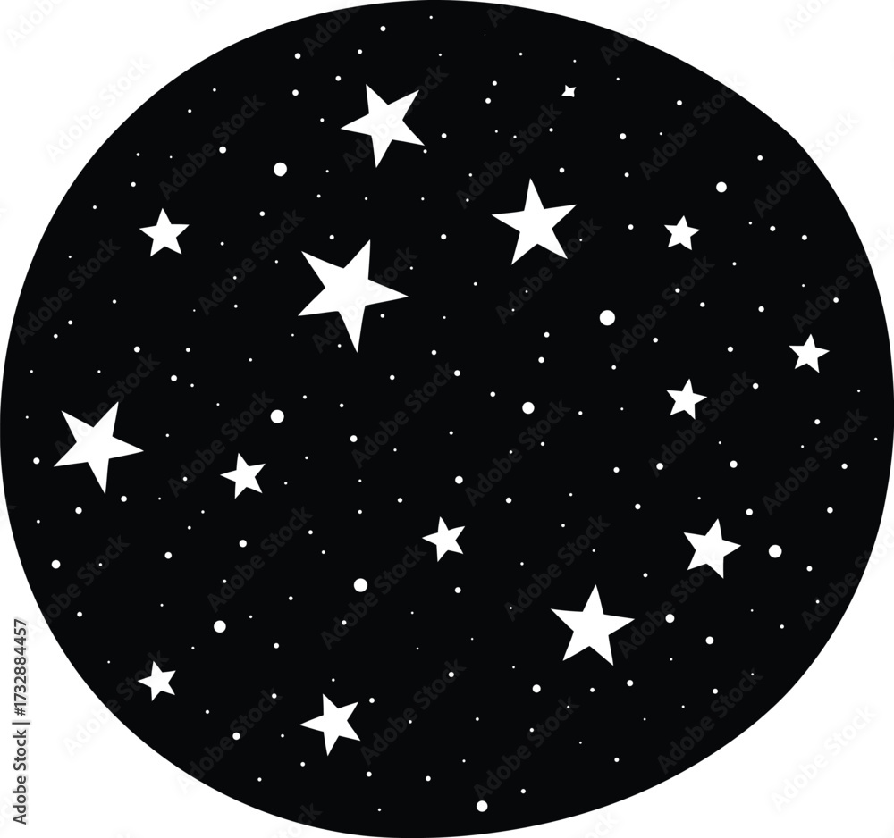 Naklejka premium Solid black void, a dark canvas for concepts and creativity. isolated on transparent background