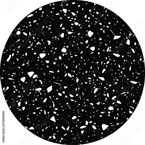 Abstract black background with negative space for modern design isolated on transparent background