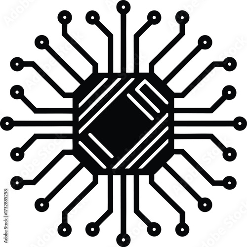 Solid black color abstract design element texture for creativity isolated on transparent background