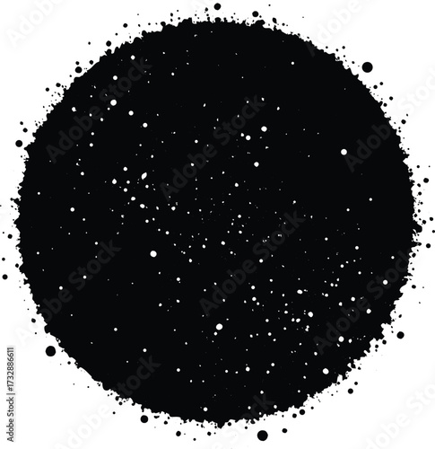 Abstract plain empty space, deep profound minimalist void art isolated on transparent background