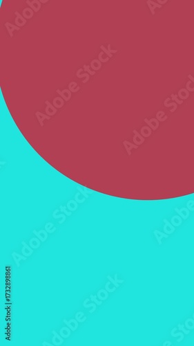 Layered Shapes Animation for Vertical Social Media Posts