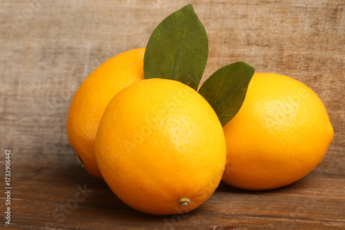 a set of lemons on the table