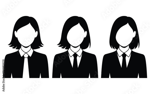 Confident Female Professionals in Corporate Suit Legal Robe and Court Gown