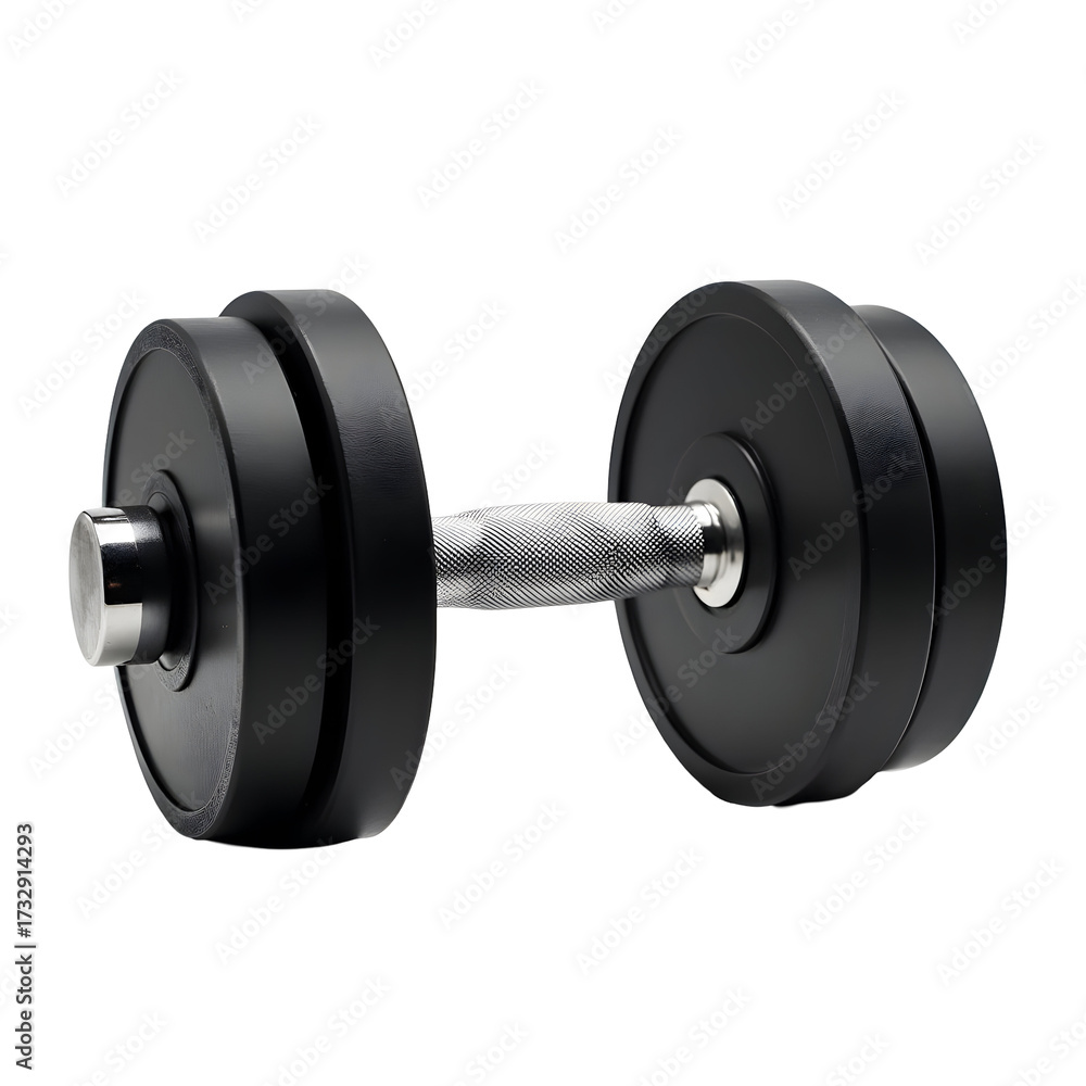 Naklejka premium Dumbbell isolated