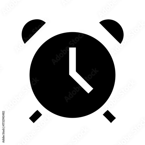 Timeless alarm clock icon symbolizing punctuality, deadlines, and the urgency of time management in modern life.