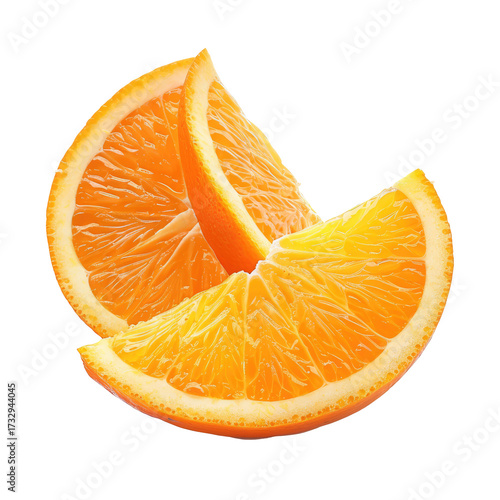 Close-up orange slices