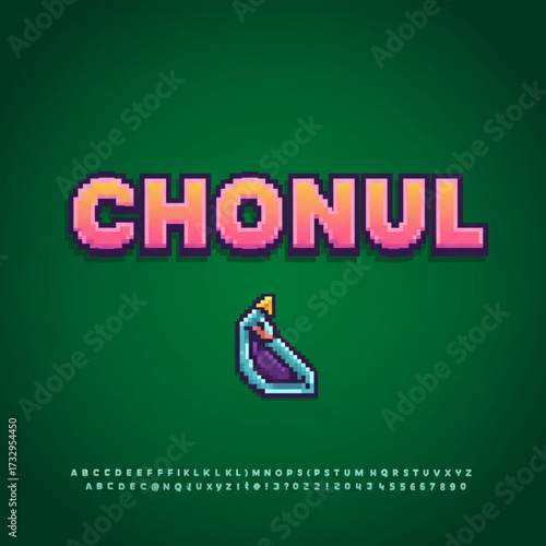Pixel Art Text Effects Bundle - 200+ Green Screen Typography Assets for Video Editing