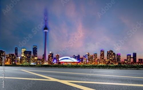 Photography .city building skyline landscape night park cityscape street travel