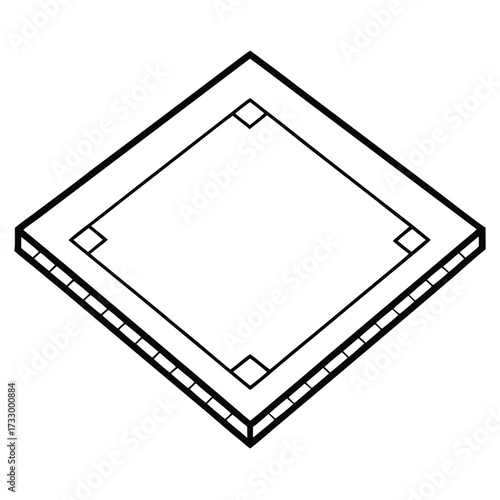 baseball diamond field vector illustration on whit.eps