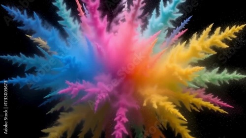 abstract fractal background