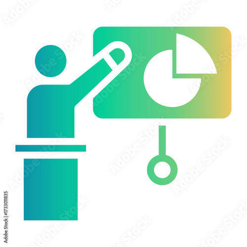 evaluation Gradient icon