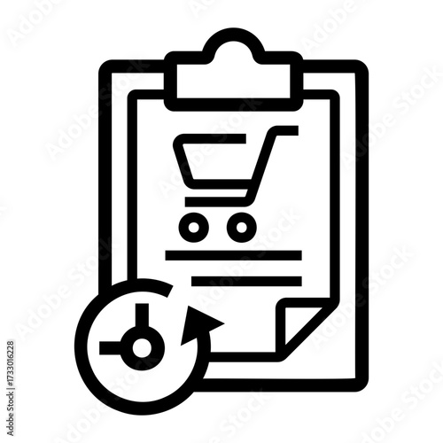 history Line Icon