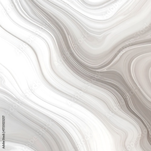 Abstract marble-like pattern in light gray and white