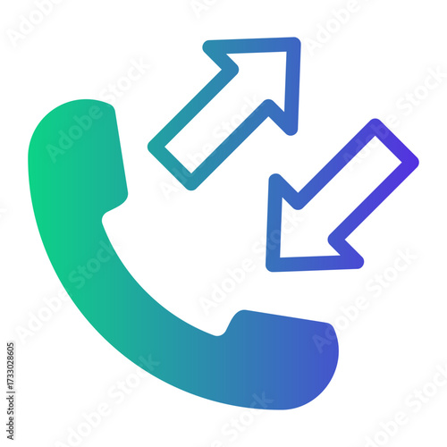 history Line Gradient Icon