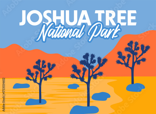 Joshua Tree National Park with beautiful natural views