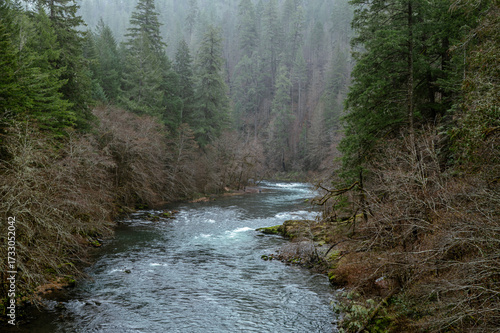 Wild and scenic Umpqua River in Southern Oregon
