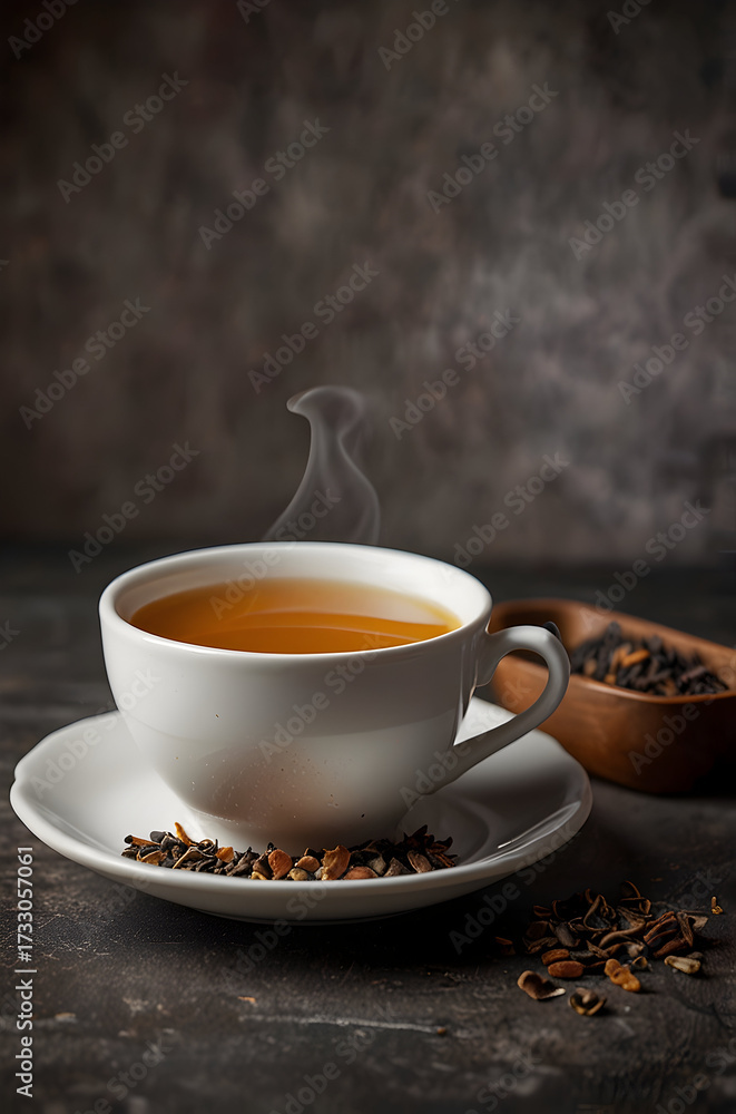 Obraz premium Amber English Tea