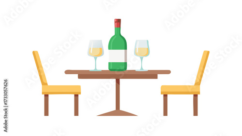 bottle and glass