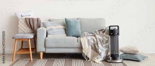 Interior of living room wit...