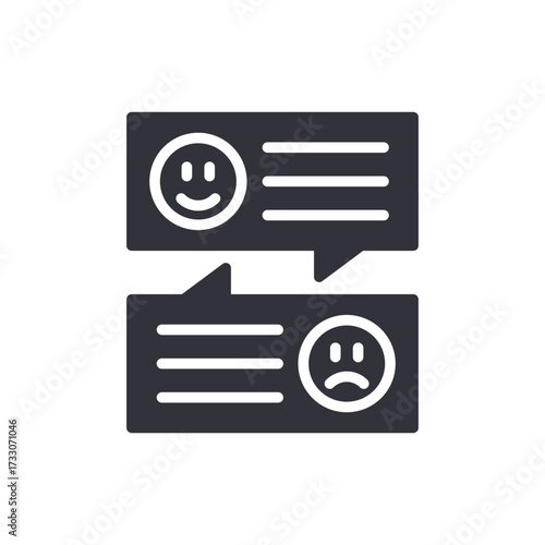 Conversational Exchange With Emotional Feedback Indication Symbol