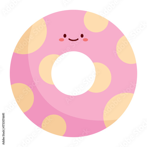 Flat Pool Float Vacation Icon