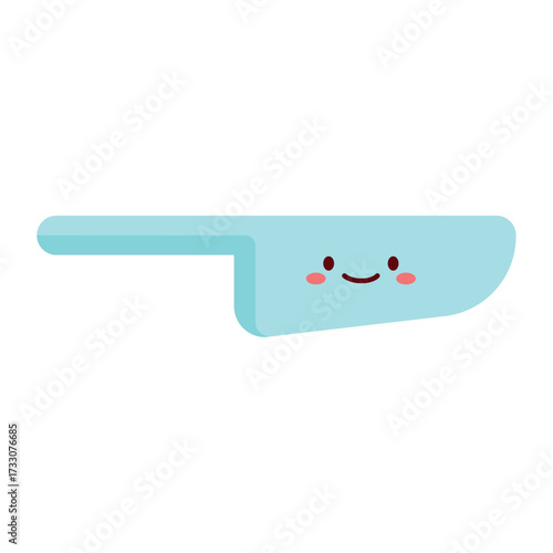 Flat Knife Travel Dining Icon
