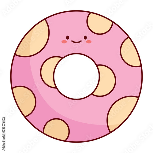 Flat Pool Float Vacation Icon