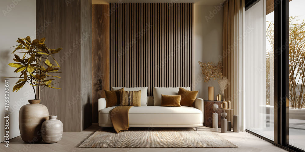 Fototapeta premium interior of a room