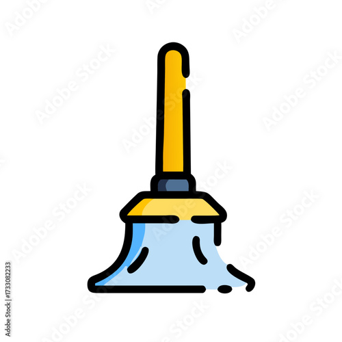 Sleek mop design for effortless home cleaning and professional janitorial services, a must-have for any tidy space.