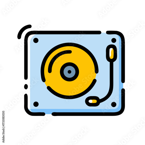 Retro turntable playing vinyl records brings nostalgic vibes and classic music enjoyment for any listener seeking vintage audio experiences.