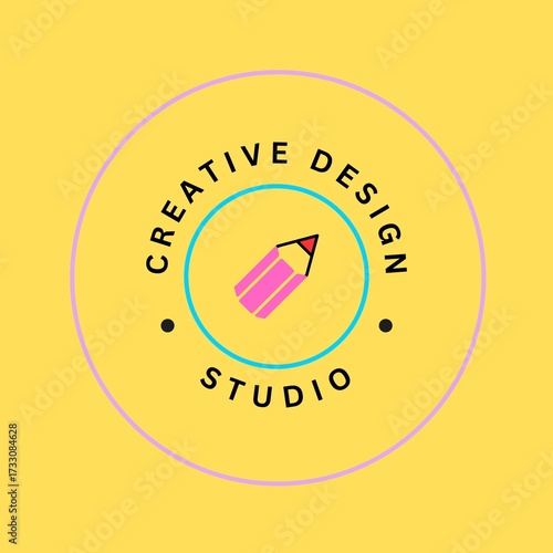Pencil logo design 