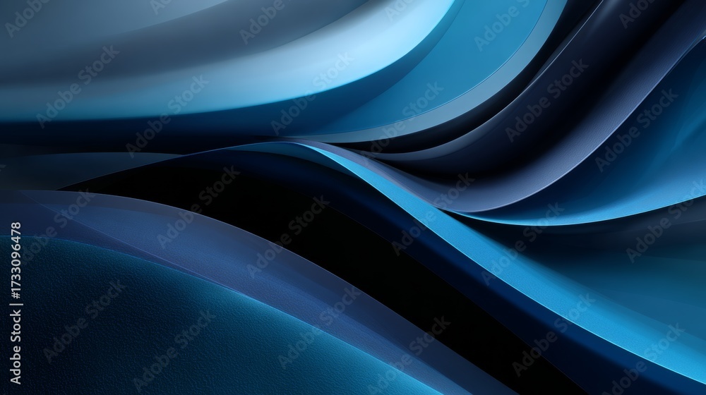 Fototapeta premium modern blue abstract background