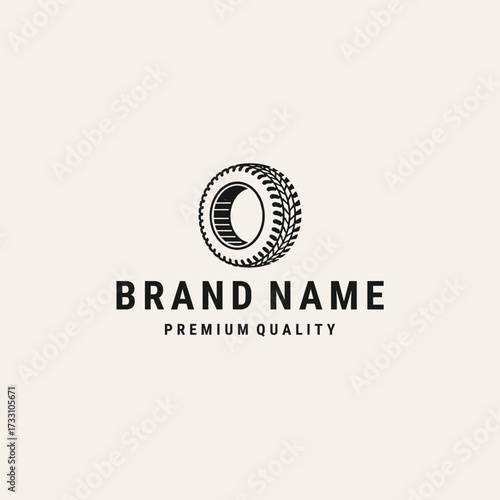 Automotive logo vector icon illustration