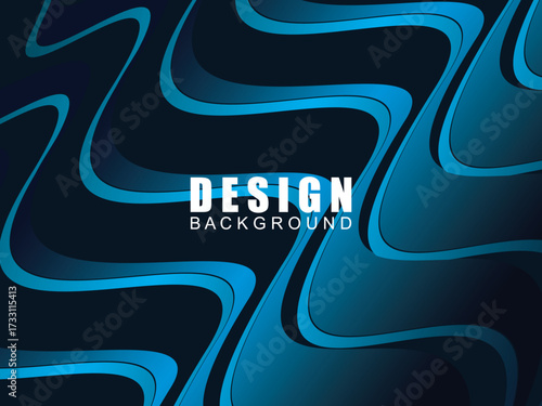 Premium background design with dark blue luxury motif. Vector horizontal template, for digital lux business banners, contemporary formal invitations, luxury vouchers, gift certificates, etc.