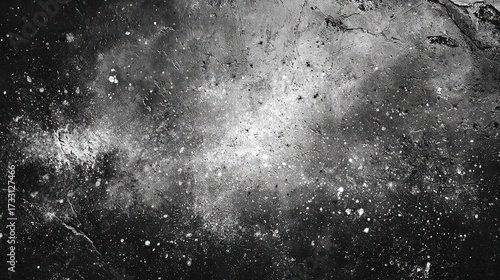 Old Bad Scratch and Dust Texture Poster Photo Effect Mockup. Grunge Overlay Effect with Scratch and Dust on Black Background. Retro Noisy Film Texture on Black Background. Old Photo Texture Overlay.