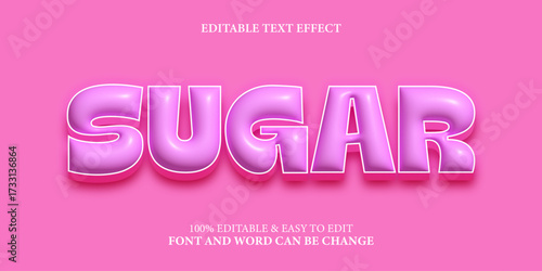3d inflated text effect