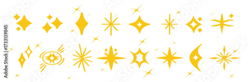 Star icon set PNG with filled and outlined styles, perfect for ratings, favorites, and UI design in apps and websites, vector illustration 
