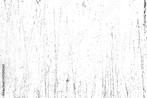 Distressed Black and White Grunge Texture Overlay with Vertical Scratches and Specks