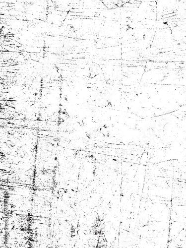Distressed Black White Grunge Texture Abstract Overlay